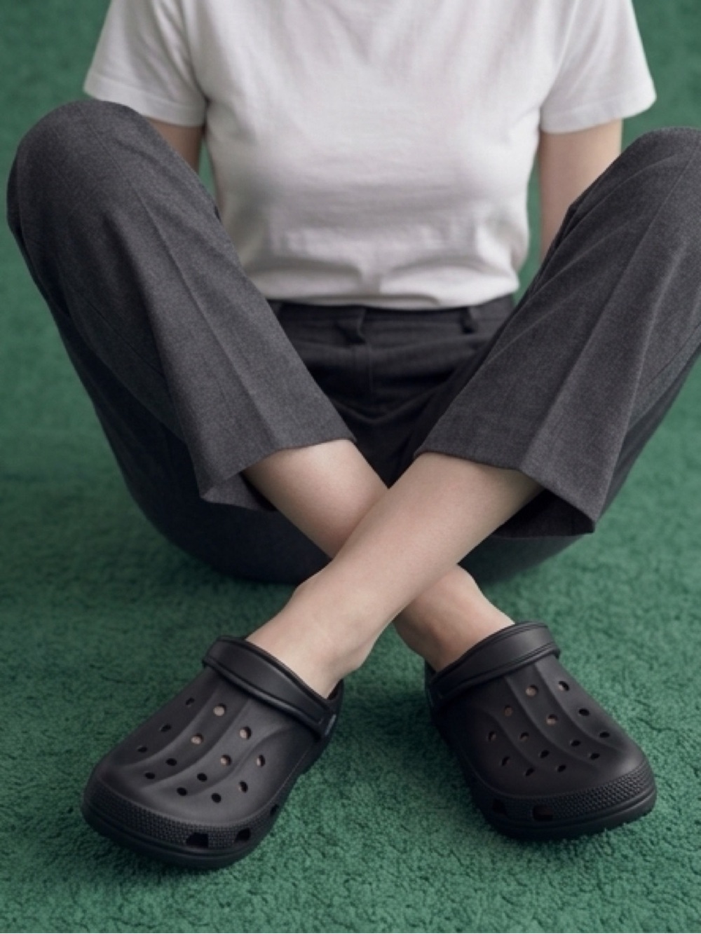 Stylish Black  Women's Mules size 6/7